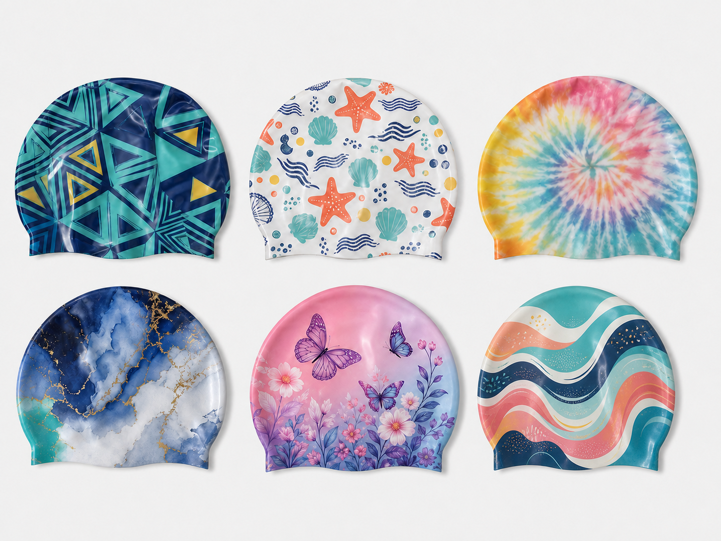 In-mold heat transfer style patterns